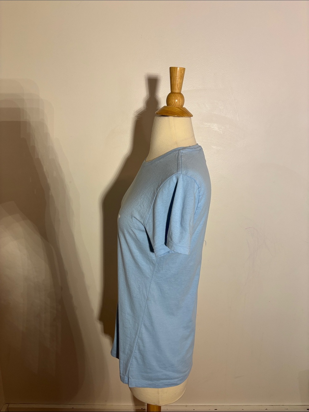 Port and Company Light Blue Women's Short Sleeve Graphic Tee - Picture 4 of 4